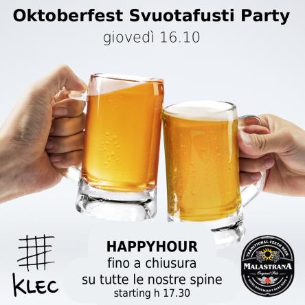 Oktoberfest Svuotafusti Party