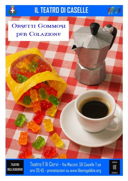 ORSETTI GOMMOSI PER COLAZIONE