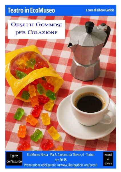 ORSETTI GOMMOSI PER COLAZIONE