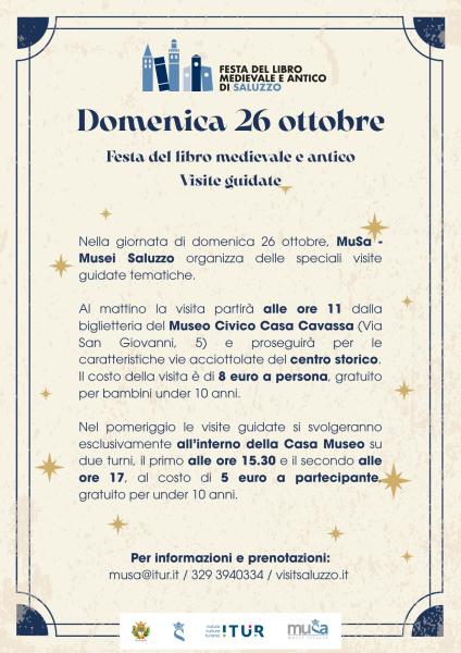 Festa del libro medievale e antico di Saluzzo