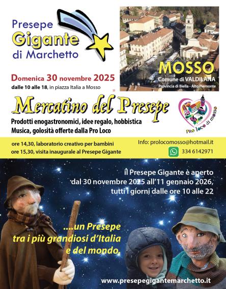 Mercatino del Presepe Gigante di Marchetto
